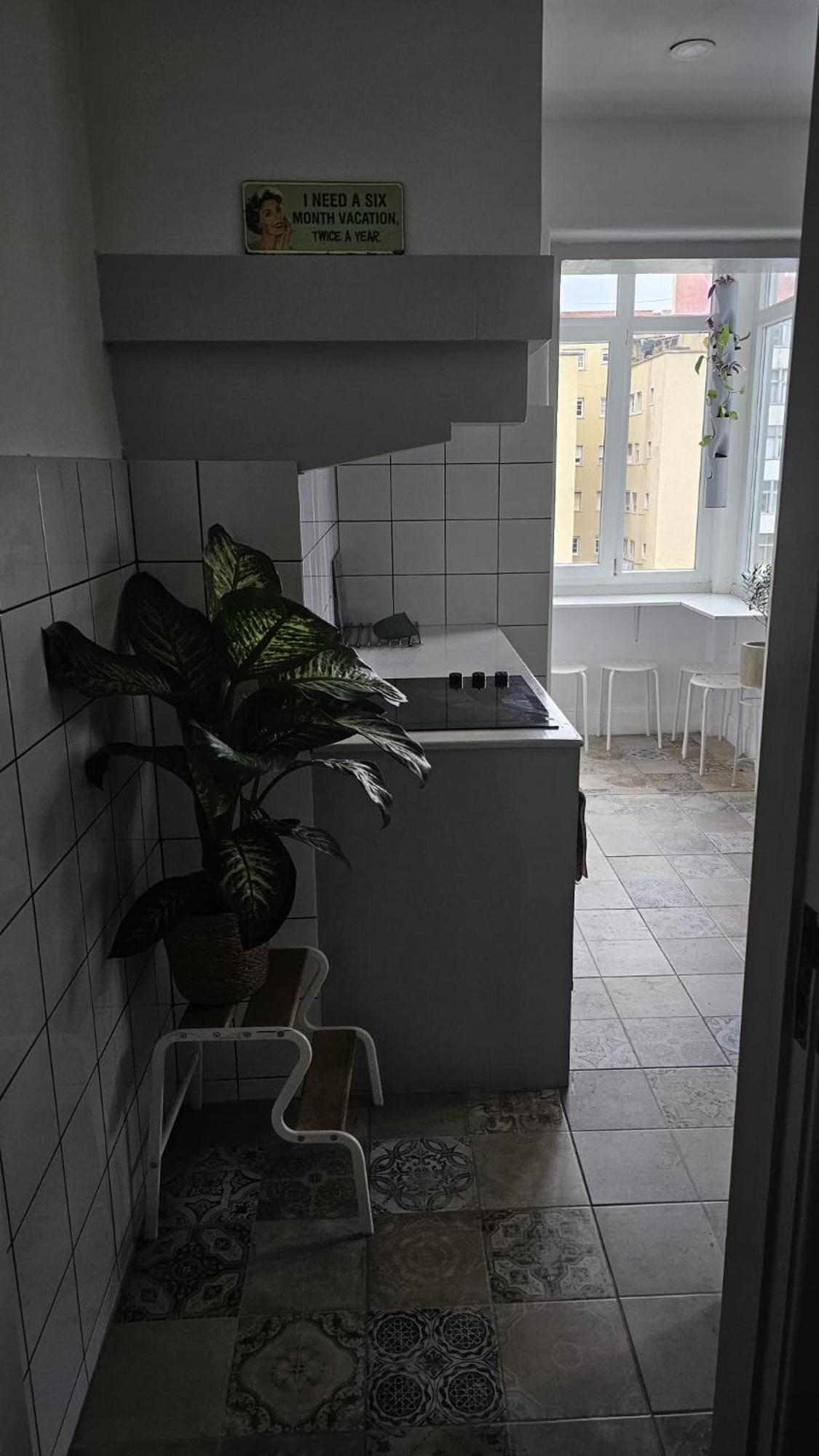 Habitacion Privada Para 3 Grande Con Balcon 리스본 외부 사진